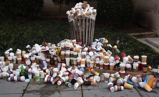 recyclable disposable cups