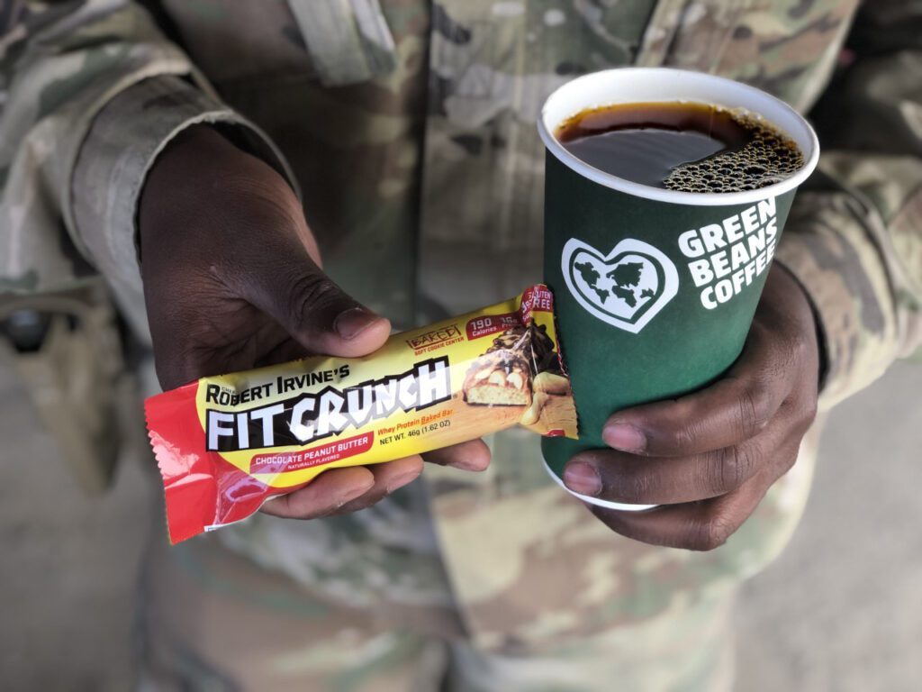 Green Beans Coffee to offer FitCrunch Protein Bars at locations worldwide