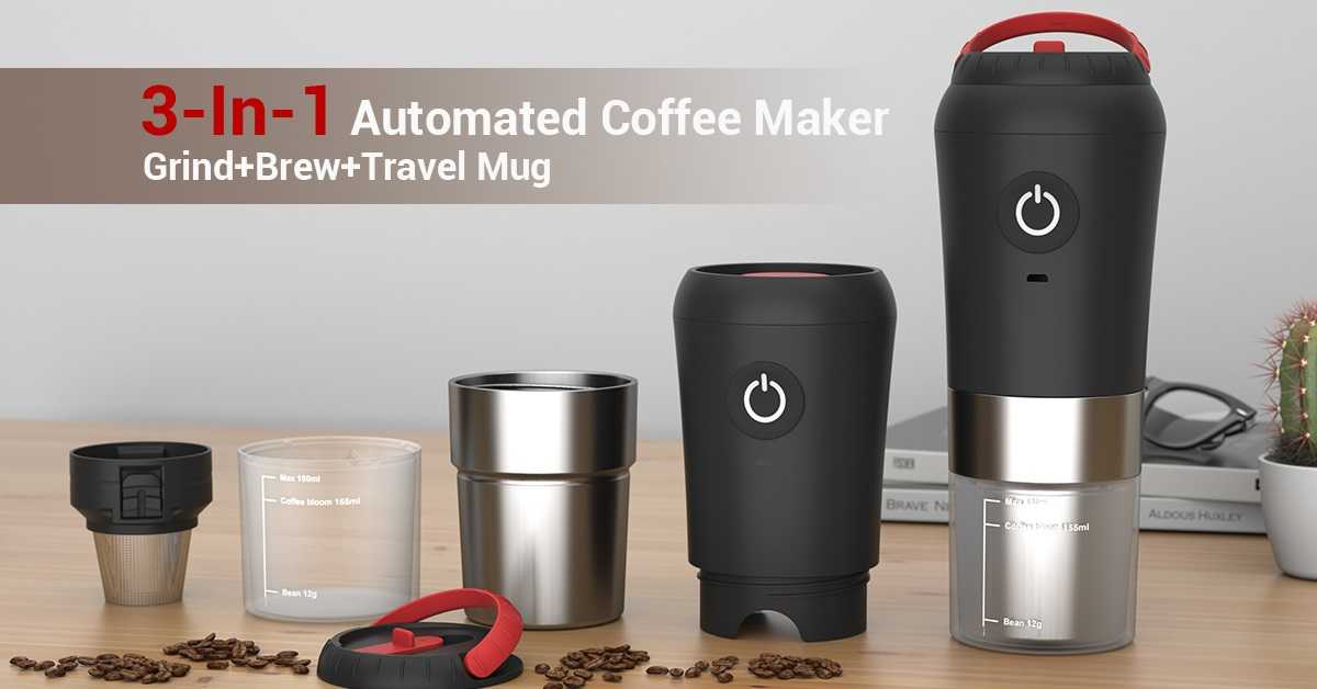Beanque launches 3-In-1 On-the-go Automatic Coffee Maker on