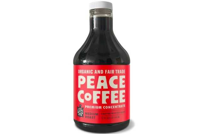 Peace Coffee concentrate